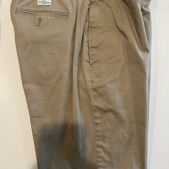 THREE mens khaki color chinos: Polo Ralph Lauren and Vineyard vines - Picture 3 of 10